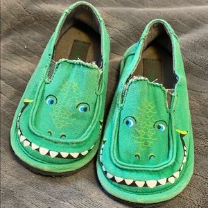 Crocodile loafers